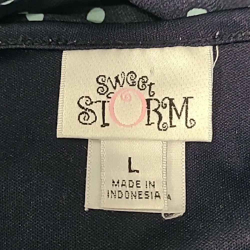 Sweet Storm girls sz L polyester dress